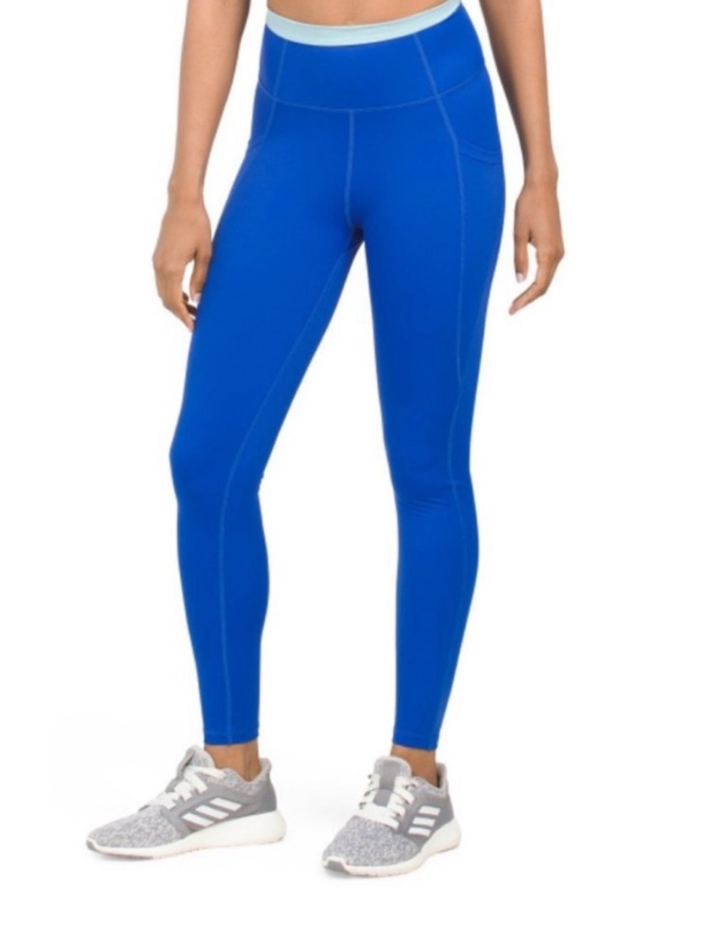 Wilo the Label High-Rise Royal Blue & Aqua Performance Leggings Size Women’s XS